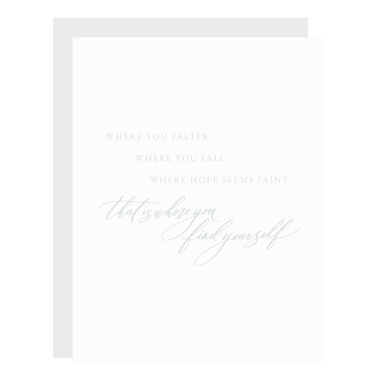 Little Well Paper Co. Where you Find Yourself