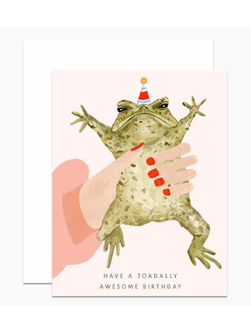 Dear Hancock Toadally Awesome BDay