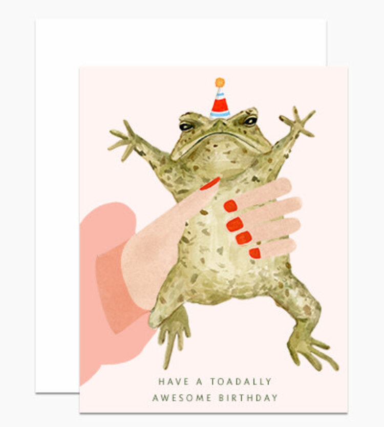 Dear Hancock Toadally Awesome BDay