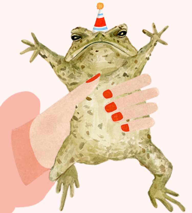 Dear Hancock Toadally Awesome BDay