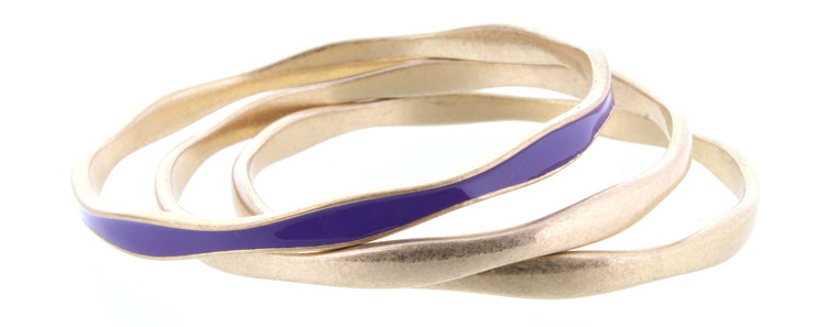 Jane Marie Wavy Bangles