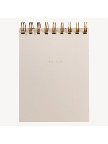 Wilde House Paper To Do Desk Pad, Nude