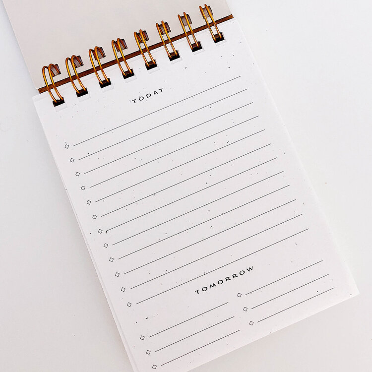 Wilde House Paper To Do Desk Pad, Nude