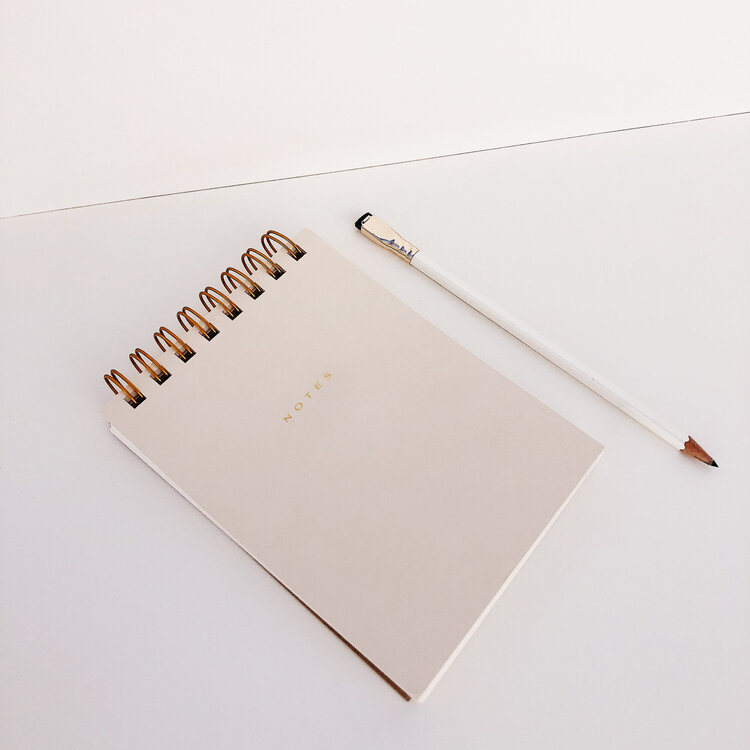 Wilde House Paper To Do Desk Pad, Nude