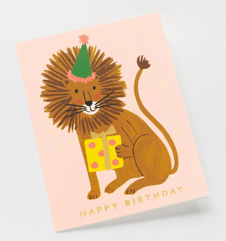 Rifle Paper Co. Lion Birthday