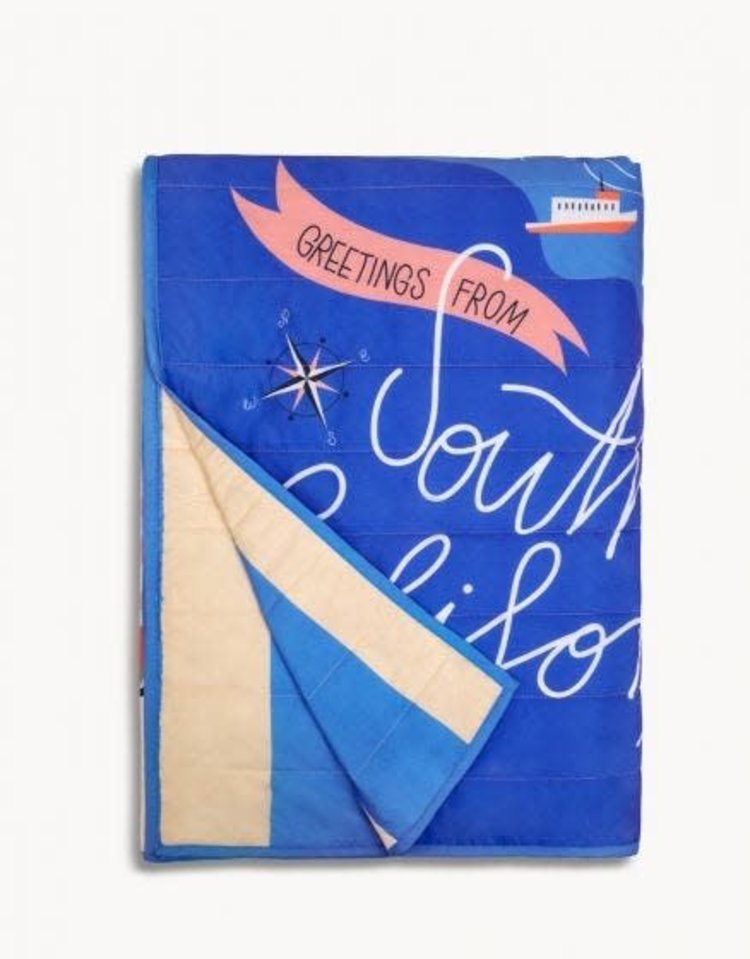 Spartina Southern California Quilted Throw