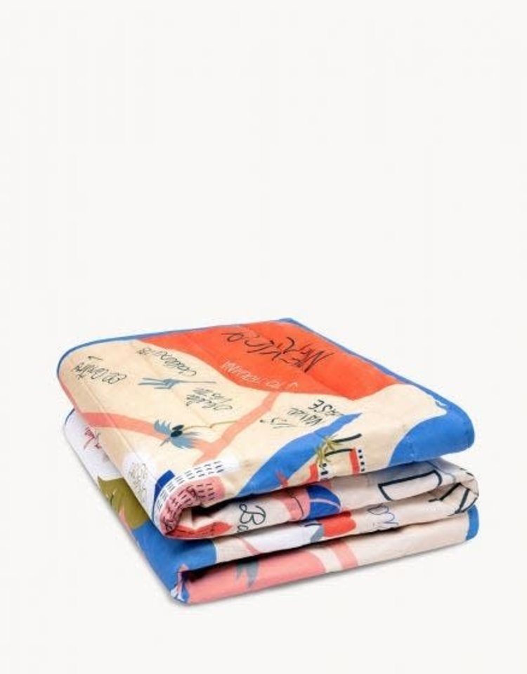 Spartina Southern California Quilted Throw