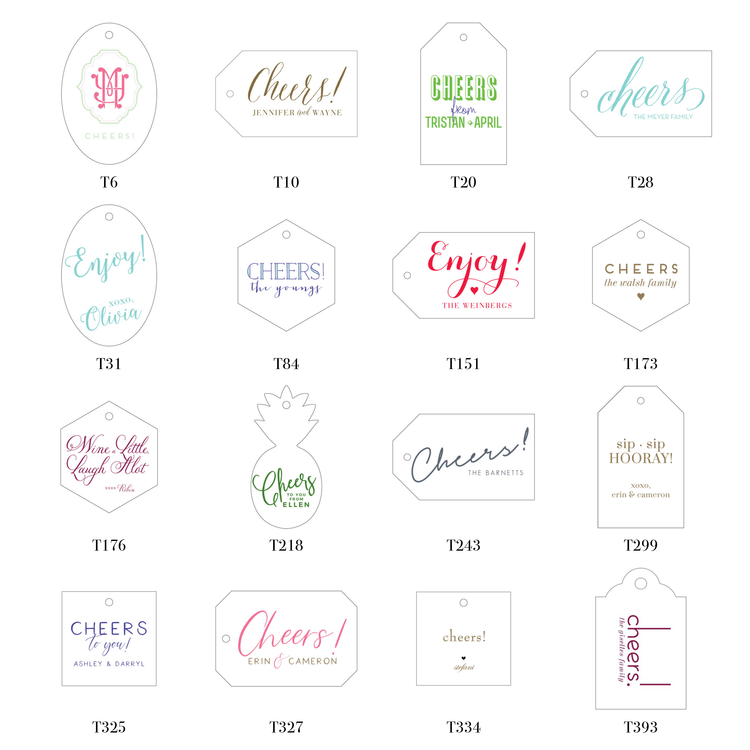 Haute Papier Personalized Gift Tags