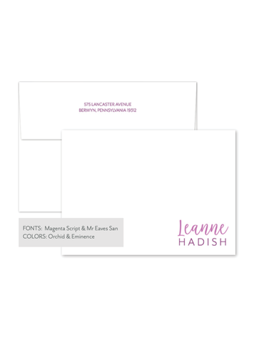 Kramer Drive Everyday Stationery, No. 4