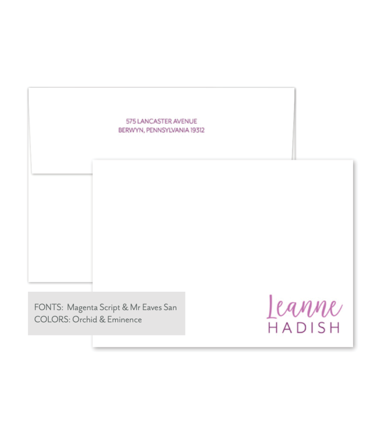 Kramer Drive Everyday Stationery, No. 4