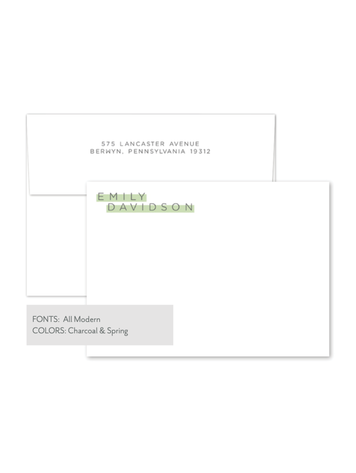 Kramer Drive Everyday Stationery, No. 7