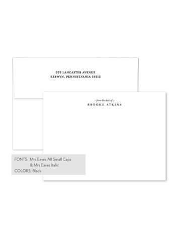 Kramer Drive Everyday Stationery, No. 12