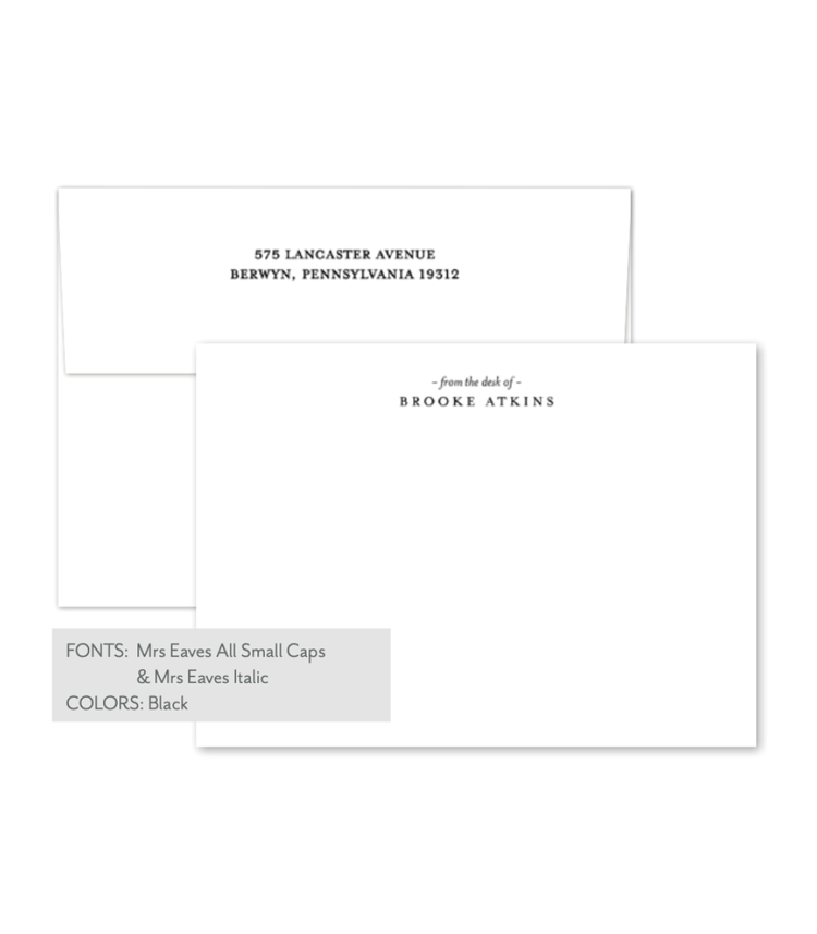 Kramer Drive Everyday Stationery, No. 12