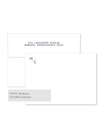 Kramer Drive Everyday Stationery, No. 21
