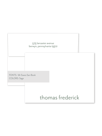 Kramer Drive Everyday Stationery, No. 22