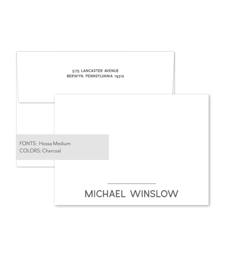 Kramer Drive Everyday Stationery, No. 25