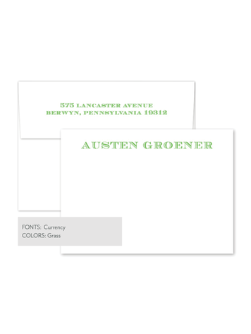 Kramer Drive Everyday Stationery, No. 26