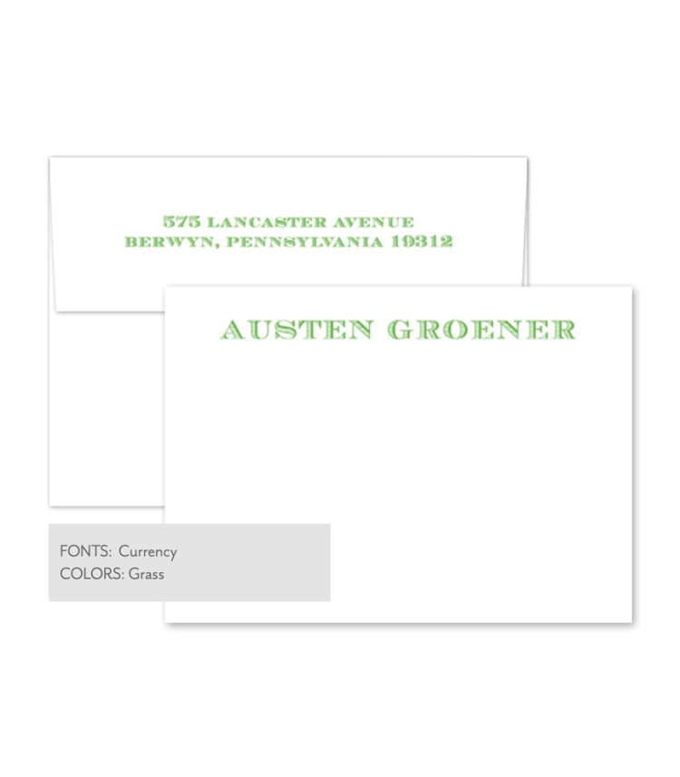 Kramer Drive Everyday Stationery, No. 26