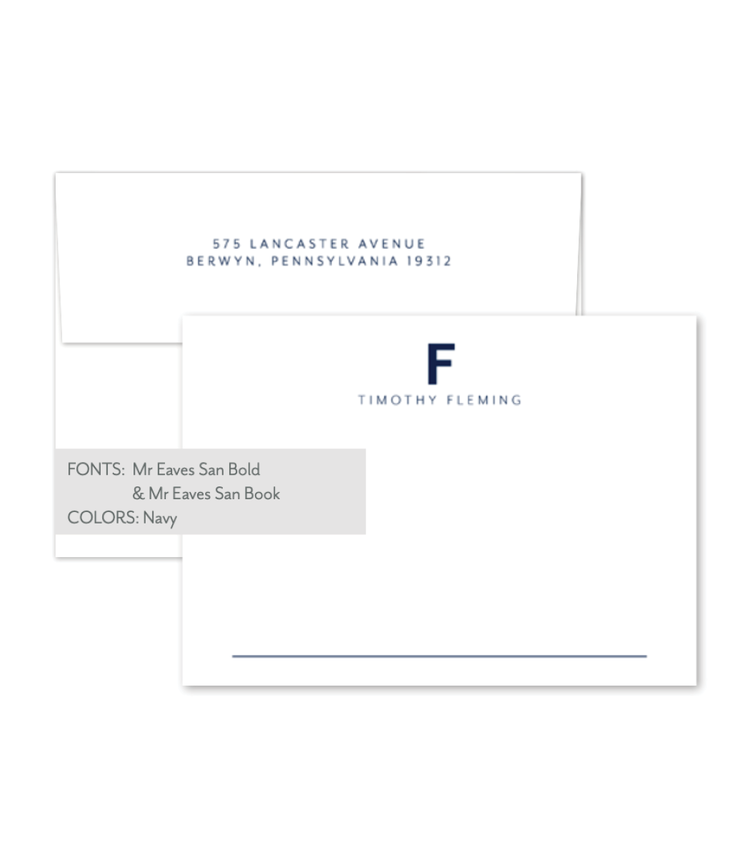 Kramer Drive Everyday Stationery, No. 33