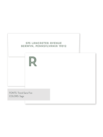 Kramer Drive Everyday Stationery, No. 34