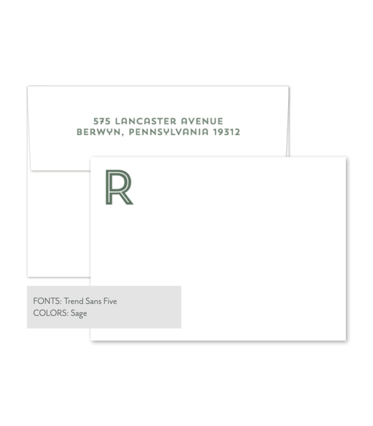 Kramer Drive Everyday Stationery, No. 34