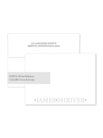 Kramer Drive Everyday Stationery, No. 35