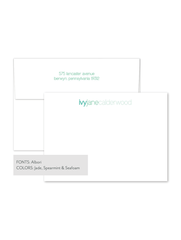 Kramer Drive Everyday Stationery, No. 46