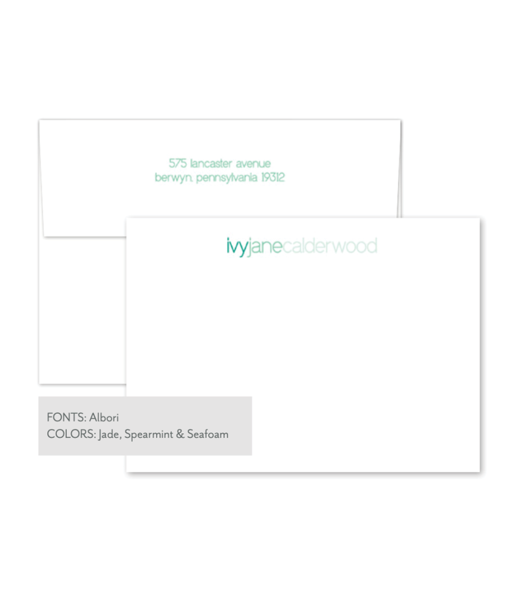 Kramer Drive Everyday Stationery, No. 46