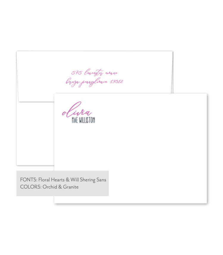 Kramer Drive Everyday Stationery, No. 47