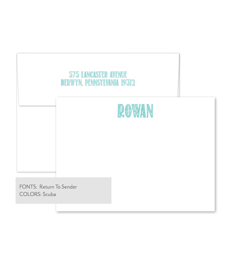 Kramer Drive Everyday Stationery, No. 51