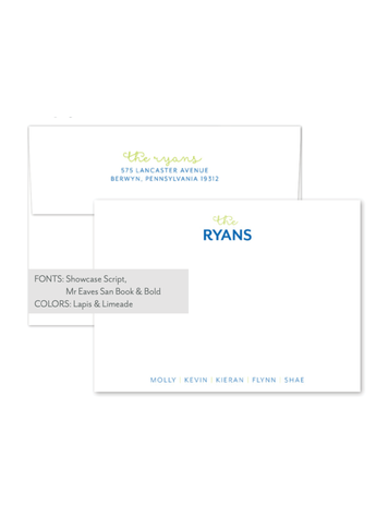 Kramer Drive Everyday Stationery, No. 62