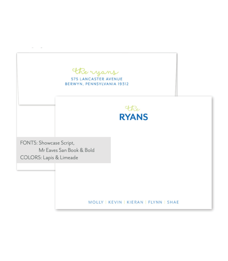 Kramer Drive Everyday Stationery, No. 62