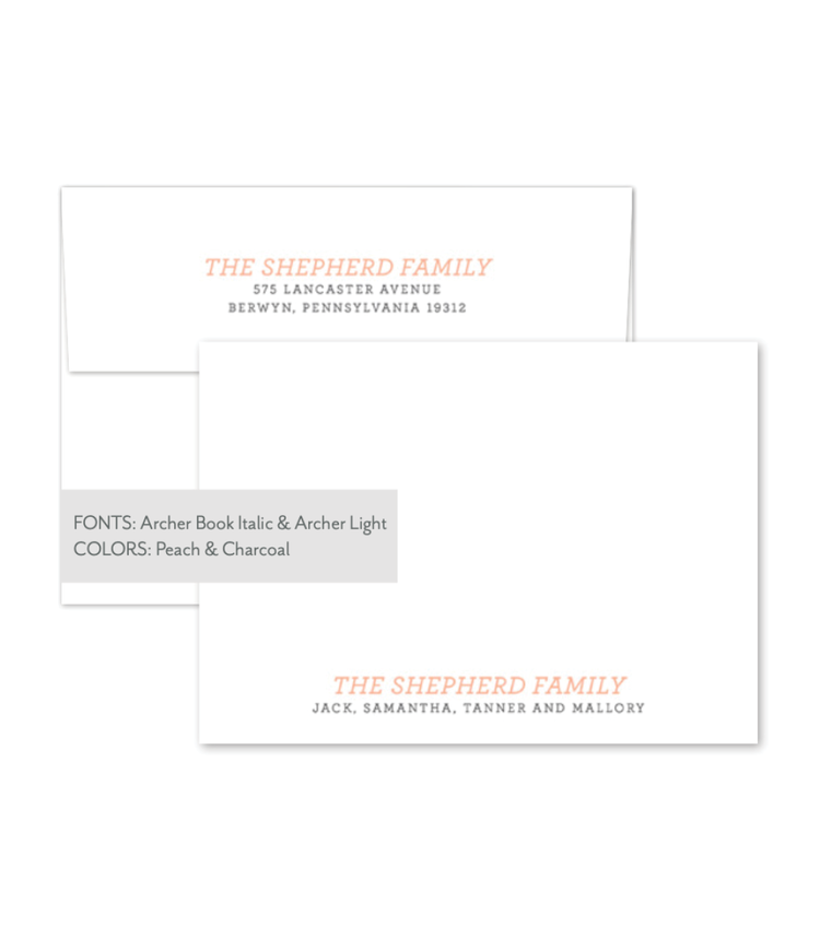 Kramer Drive Everyday Stationery, No. 63