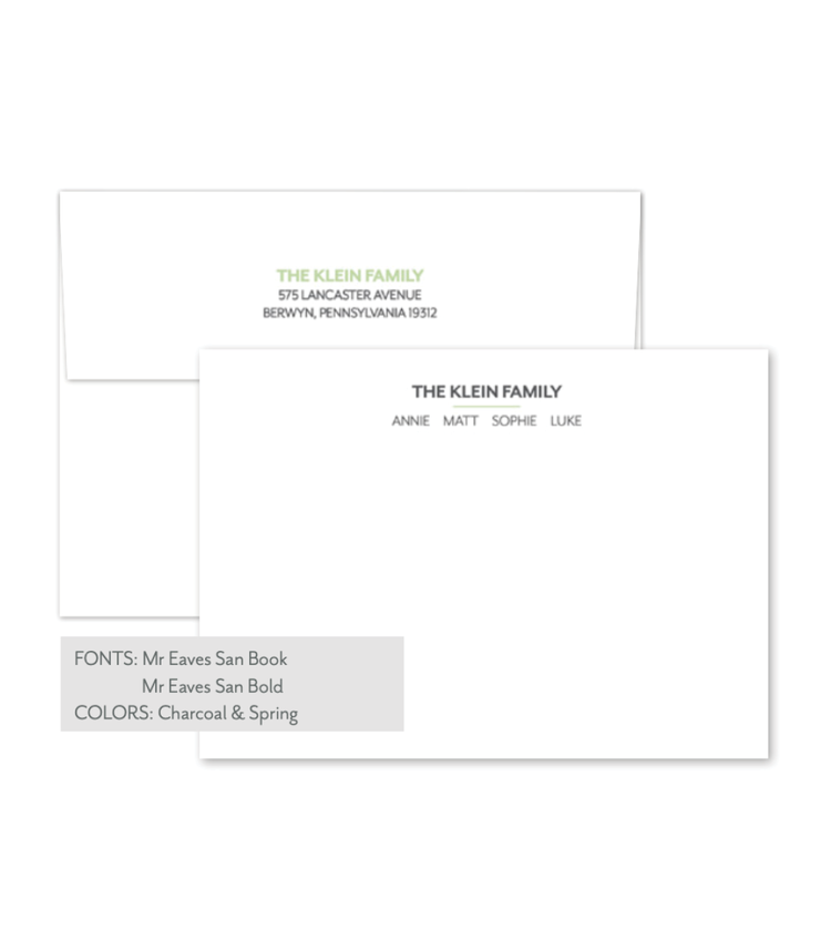 Kramer Drive Everyday Stationery, No. 66