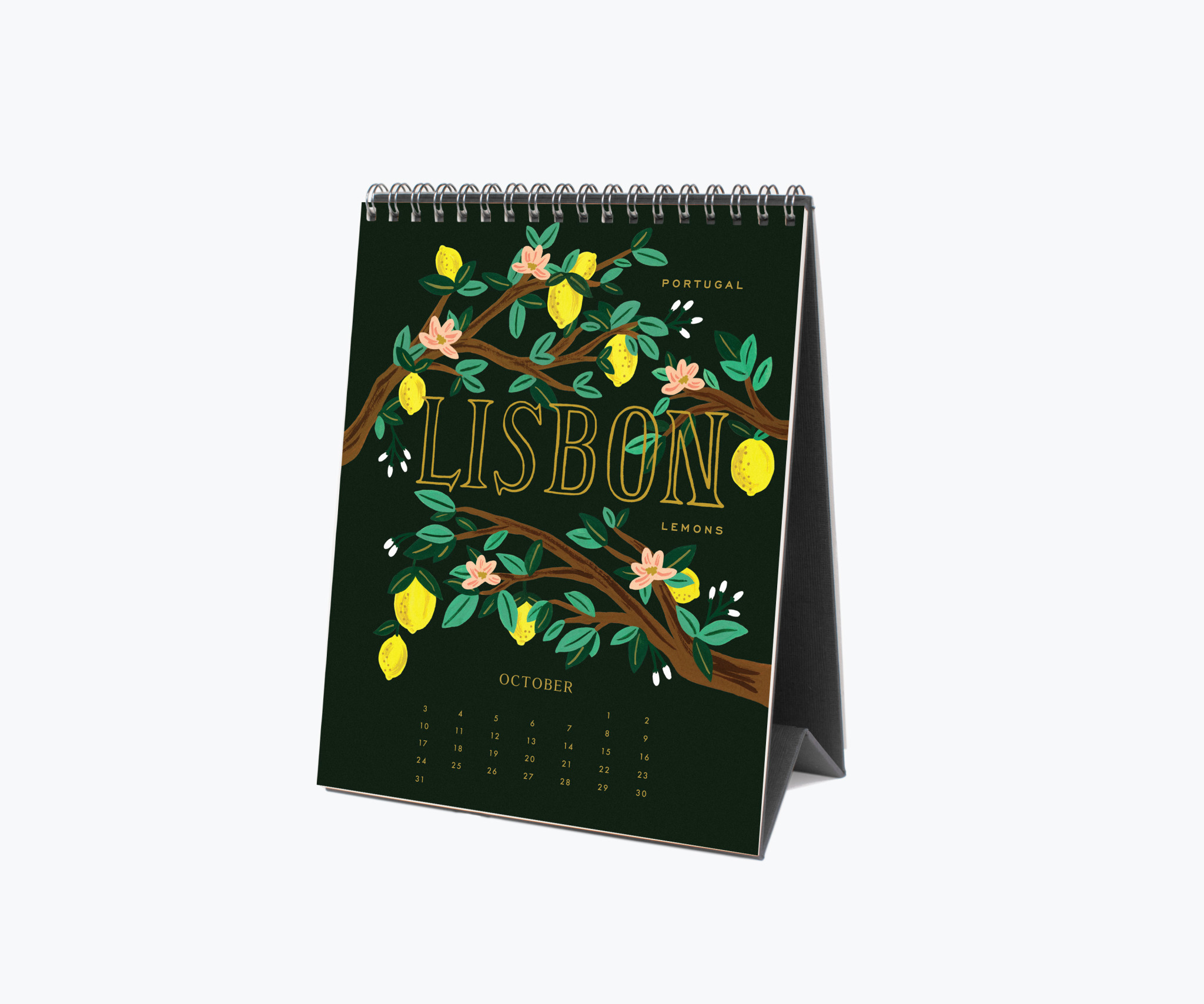 2021 Lemon Desk Calendar Sweet Paper paper ninja calendar 2021