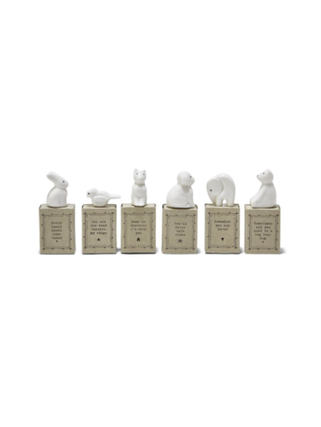 East of India Porcelain Animal