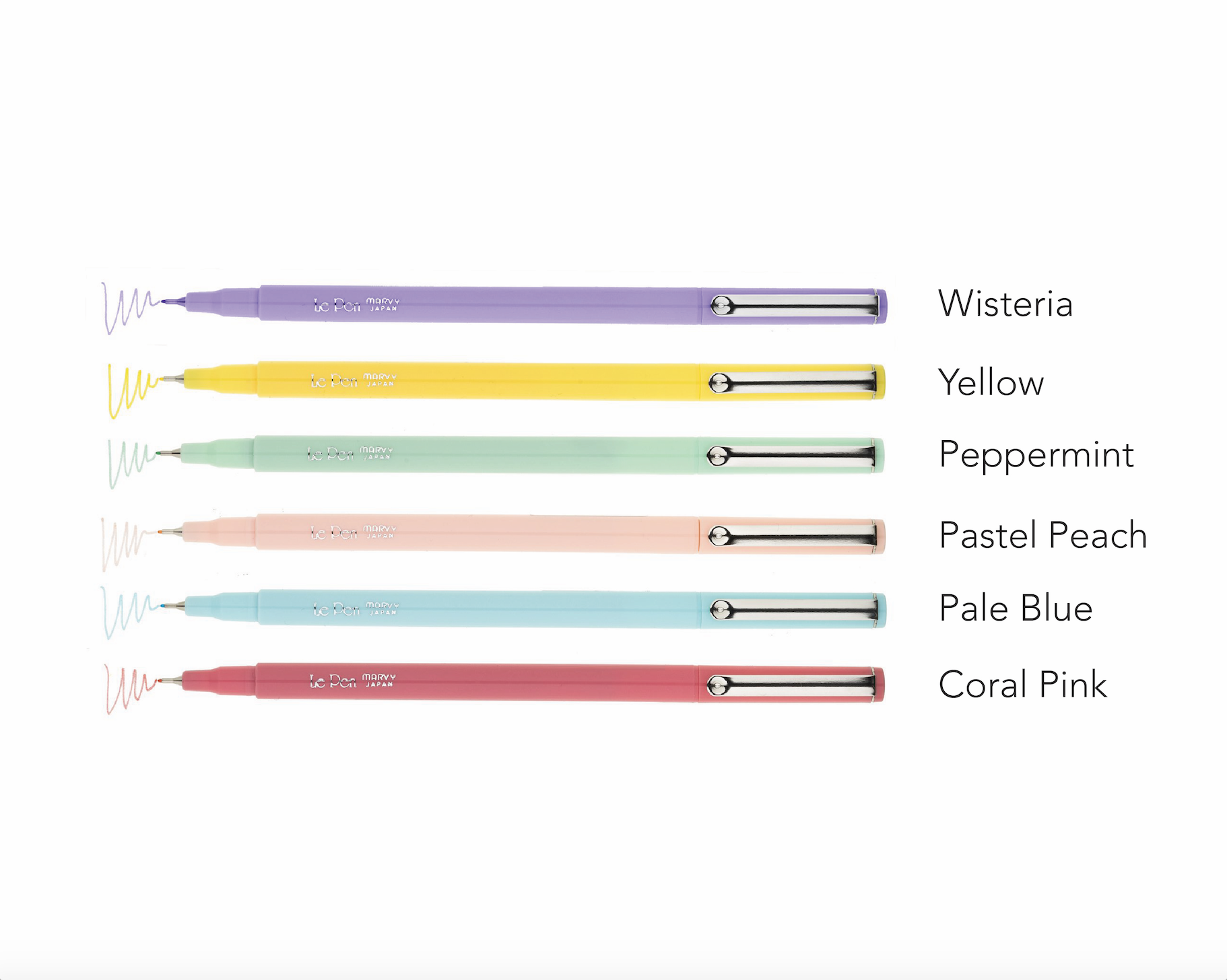 Le Pen Fineliner by Marvy Uchida - various colours – The Stationer