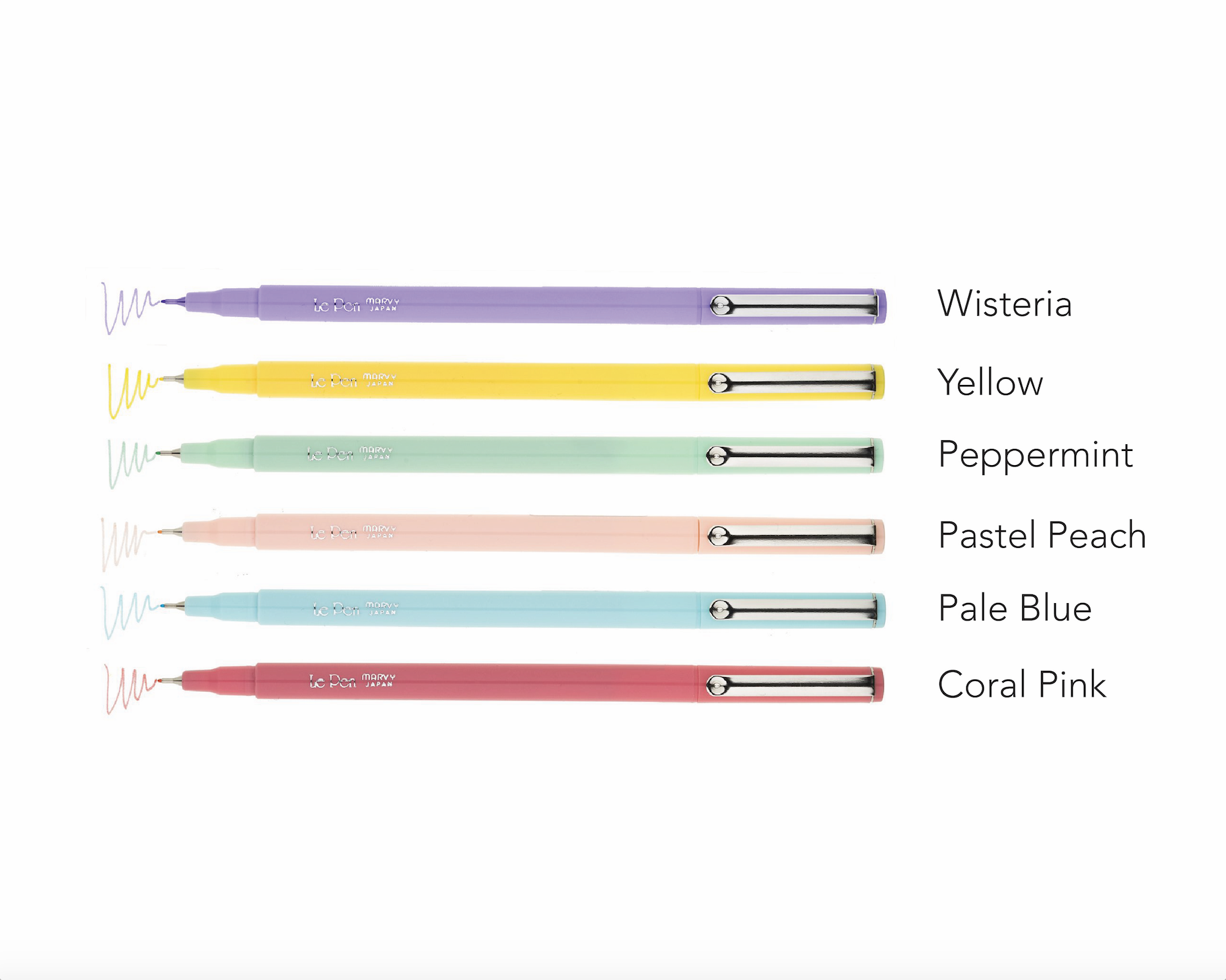 Marvy Uchida LePen Fine Liners – Olyphant Art Supply