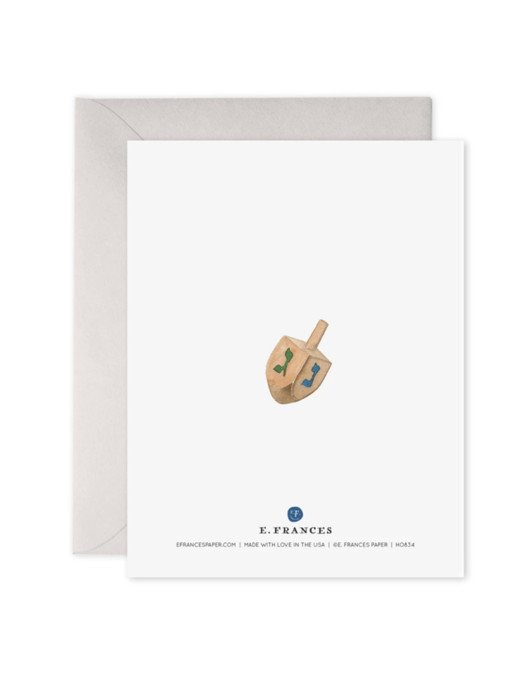 E. Frances Paper Studio Colorful Menorah Box Set