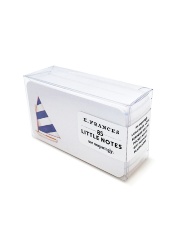 E. Frances Paper Studio Sailboat Little Notes