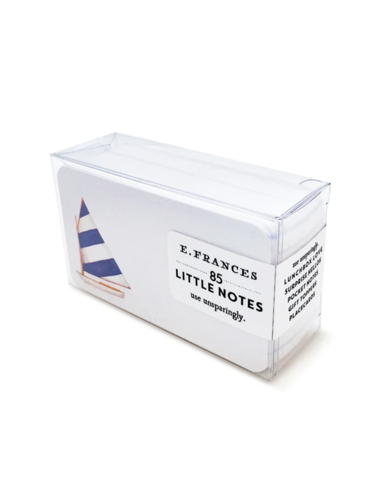 E. Frances Paper Studio Sailboat Little Notes