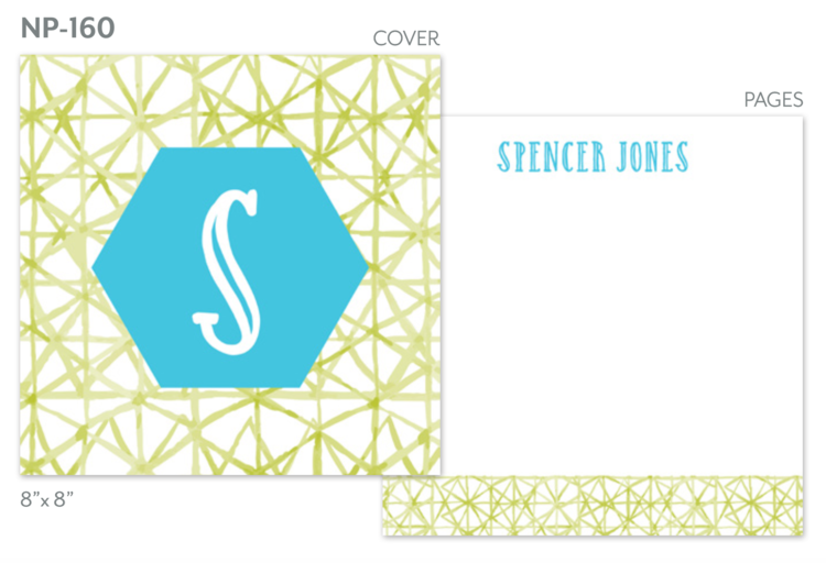 Kramer Drive Covered Notepad, No. 160