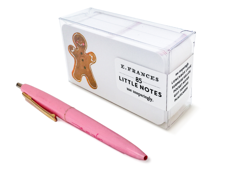 E. Frances Paper Studio Gingerbread Little Notes