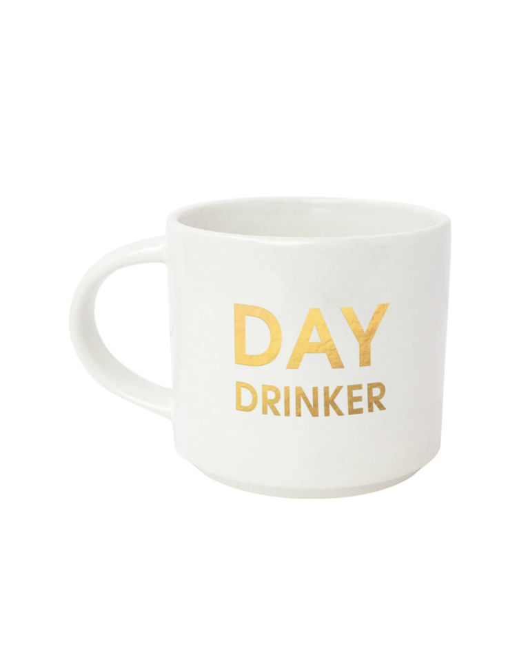 Chez Gagne Letterpress Day Drinker Mug
