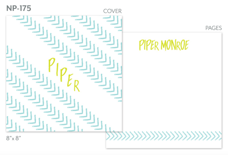 Kramer Drive Covered Notepad, No. 175