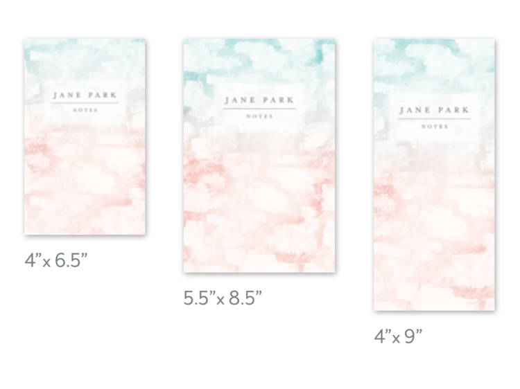 Kramer Drive Covered Notepad, No. 180