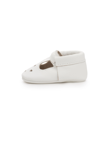 BirdRock Baby Pearl White Mary Jane Moccasins