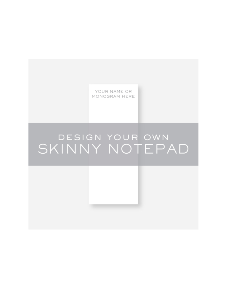 Haute Papier Skinny Notepad