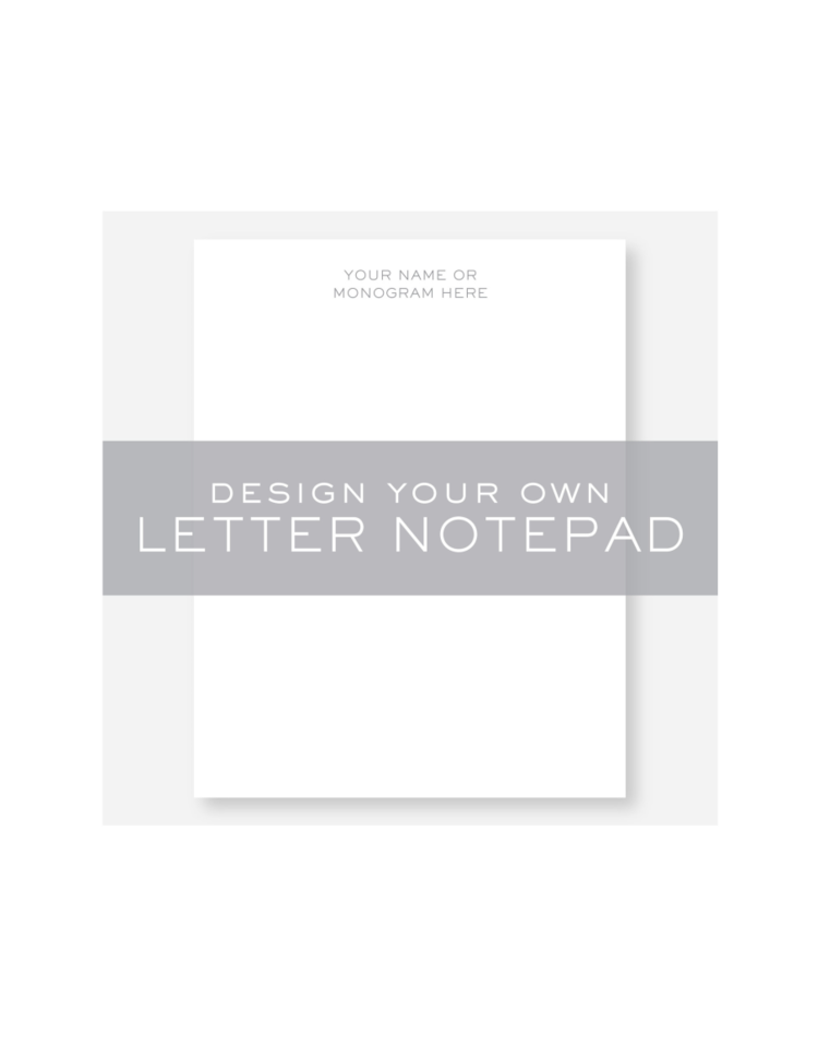 Haute Papier Letter Notepad