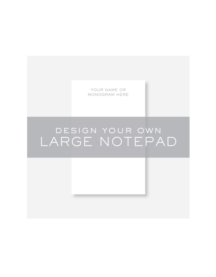 Haute Papier Large Notepad